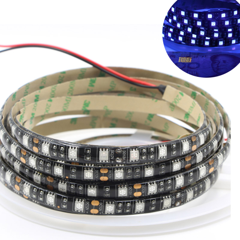 Uv Nail Lamp - UV LED 紫外線ライト、ブラック UV ランプ、SMD 5050、395nm-405nm、ステージブラックライト、ネイルランプパーツ成長、12V