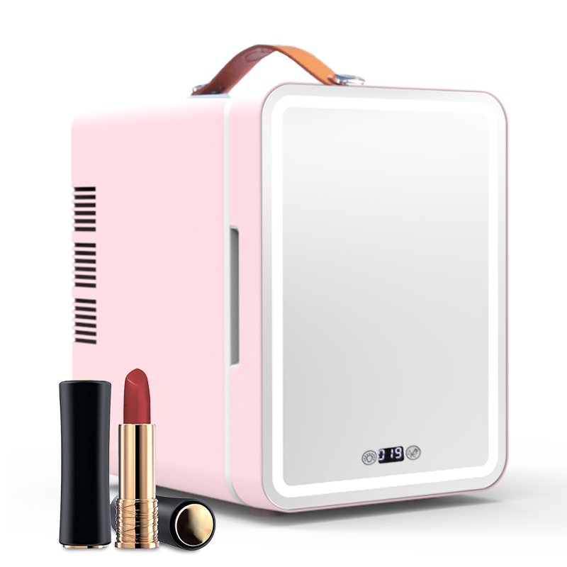 Beauty Makeup Fridge - スキンケアデジタルディスプレイ消毒化粧品ポータブルビューティー4L冷蔵庫カウンターミニメイクアップ冷蔵庫