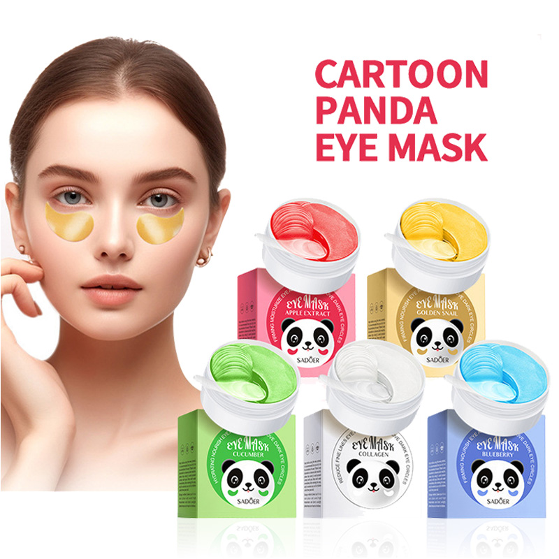 Collagen Eye Patch - 60 個 SADOER クリスタルコラーゲンアイマスク抗くま除去目袋引き締め保湿アイパッチ美容目スキンケア