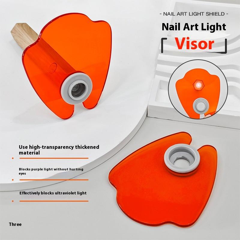Uv Nail Lamp - ネイルサロン機器保護ゴーグル抗ブルーライトアクリル遮光バッフルネイル UV ランプマニキュアツールアクセサリー