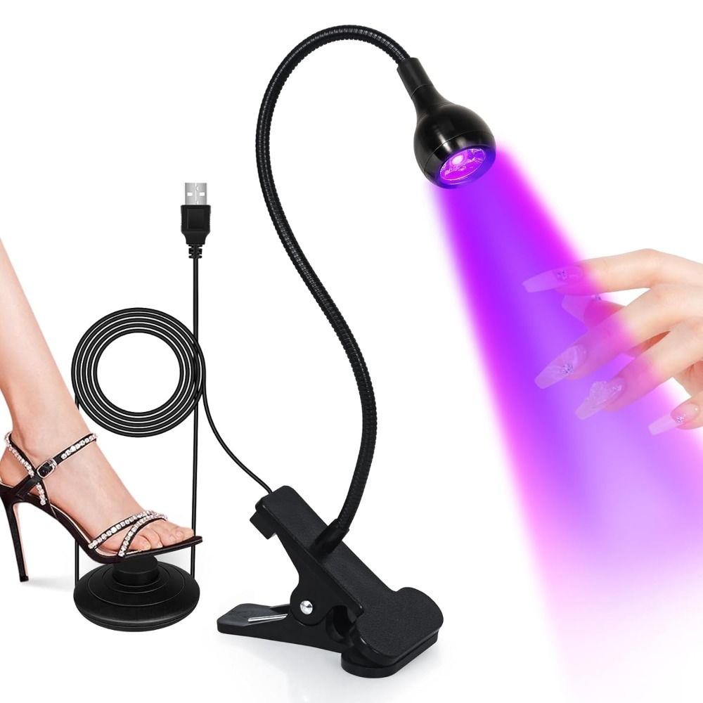 5W/3W UV LEDネイルランプ フットペダルスイッチ付 - Uv Nail Lamp のレビューと価格