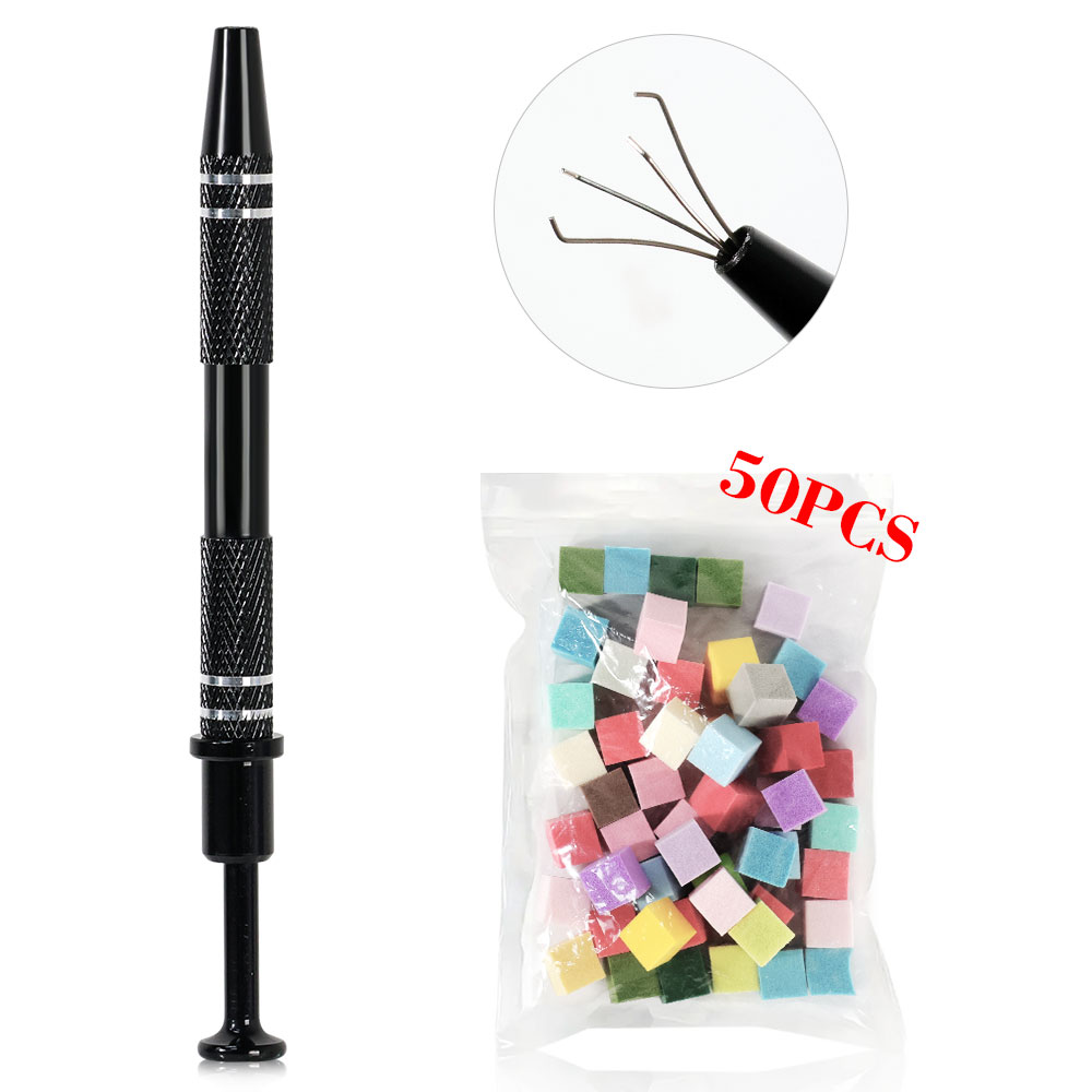 ネイルスタンピングプレート、スポンジパフ付きアルミ合金4爪マ - Nail Art Stamping Kit のレビューと価格