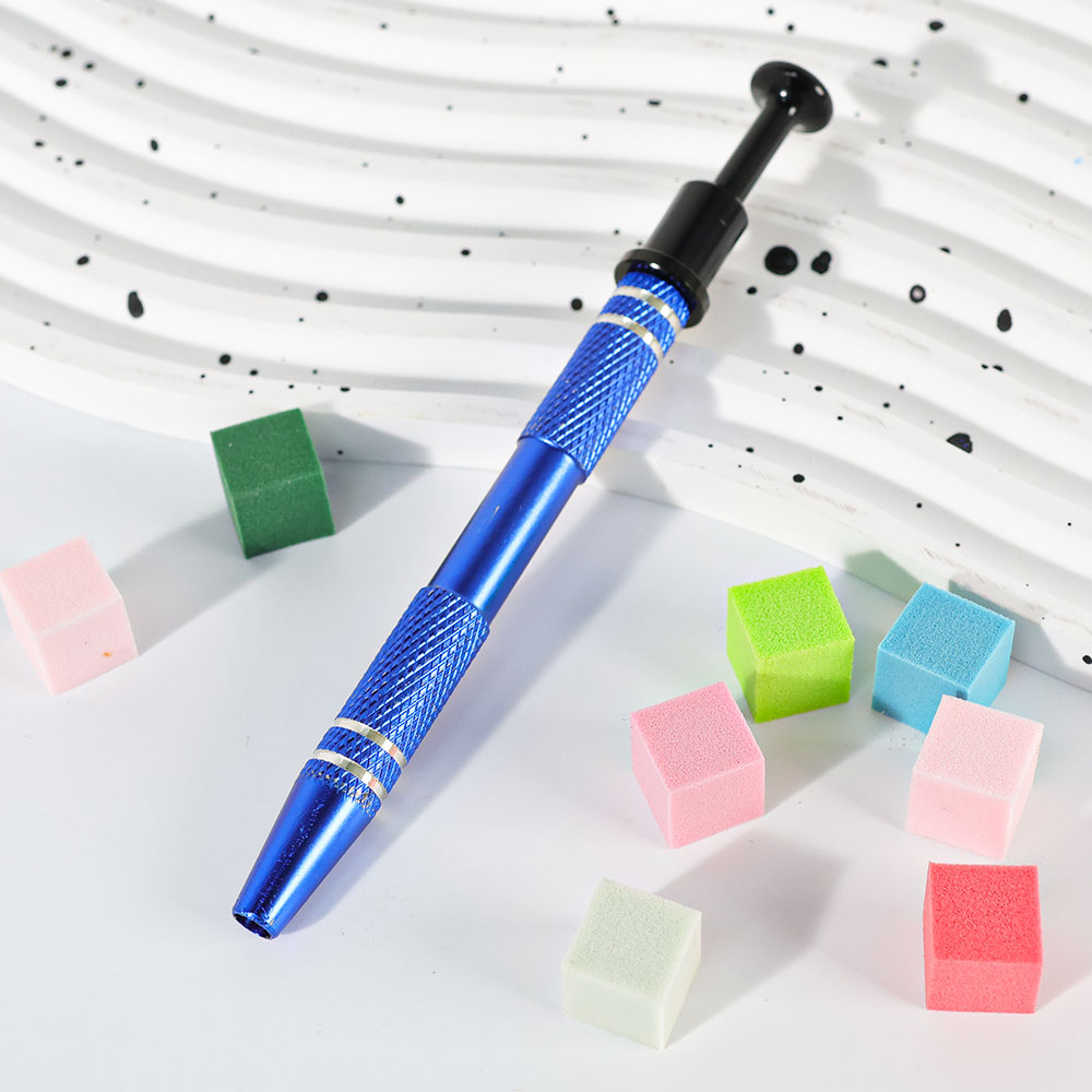 ネイルスタンピングプレート、スポンジパフ付きアルミ合金4爪マ - Nail Art Stamping Kit のレビューと価格