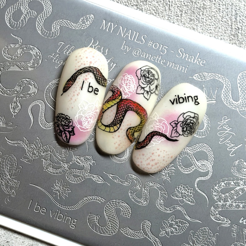 Xmq-ネイルアートスタンプ、ネイルアート、スネーク、水関連 - Nail Art Stamping Kit のレビューと価格
