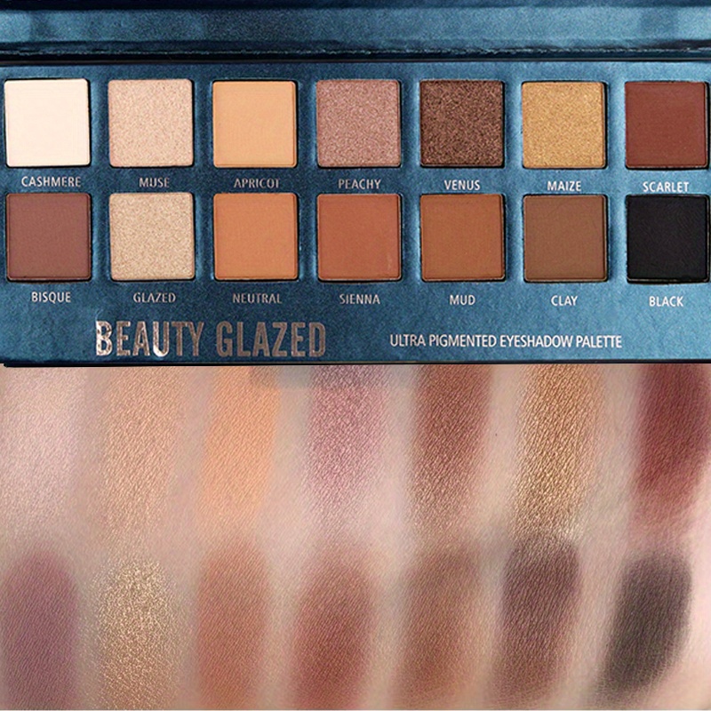 防水アイシャドウパレット,マット,肌色,長持ち,14色,メイ - Beauty Makeup Palette のレビューと価格