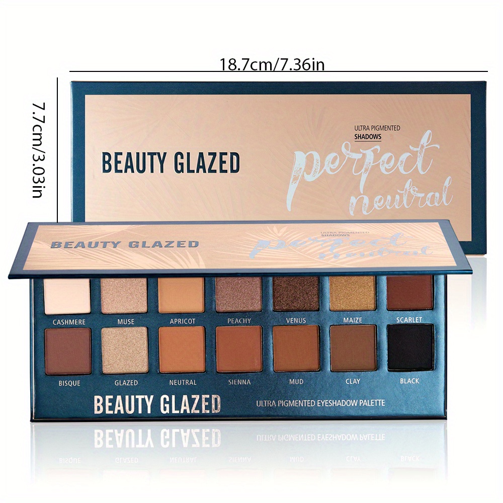 防水アイシャドウパレット,マット,肌色,長持ち,14色,メイ - Beauty Makeup Palette のレビューと価格