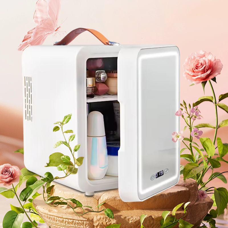 スキンケアデジタルディスプレイ消毒化粧品ポータブルビューティ - Beauty Makeup Fridge のレビューと価格