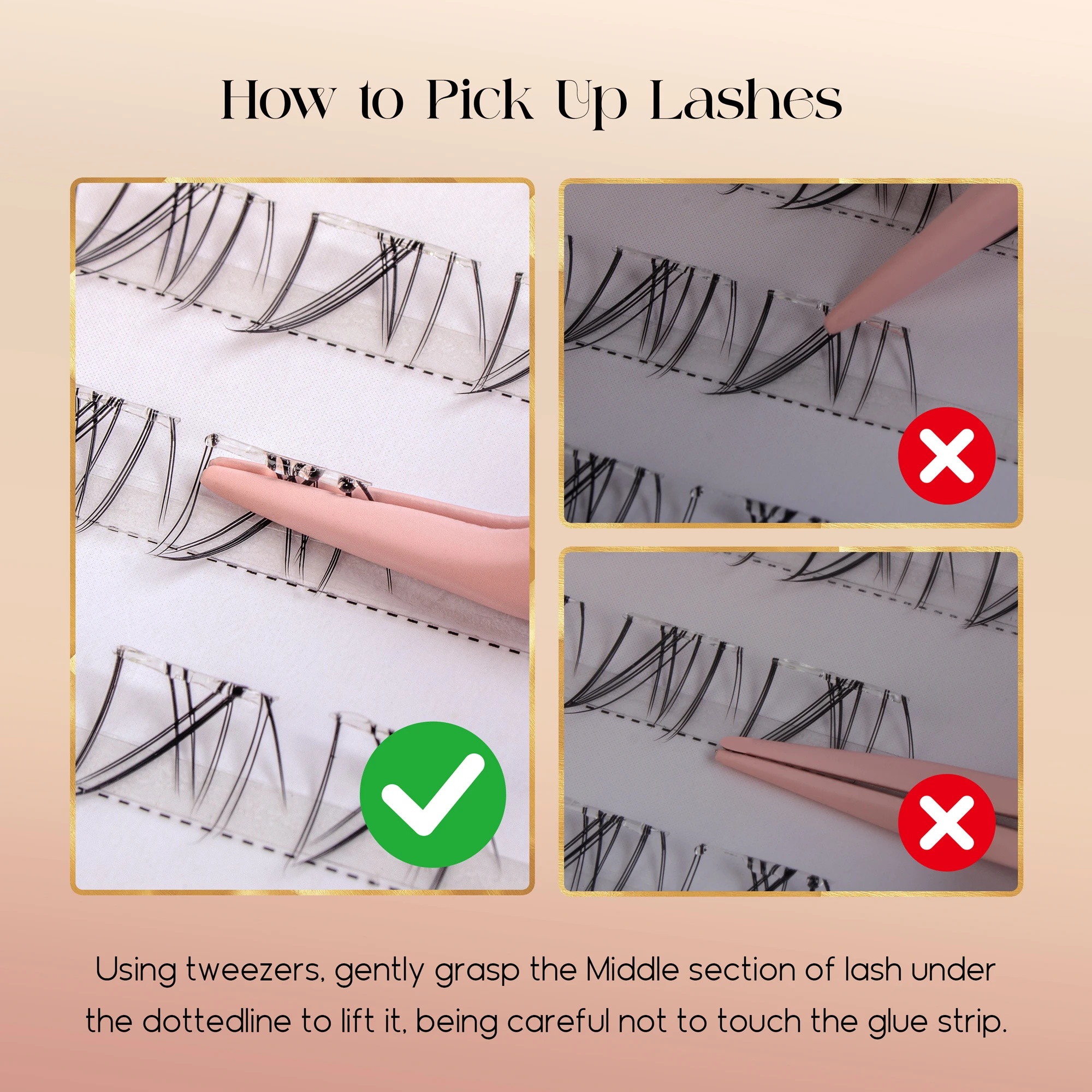 接着剤不要の下まつげ 自然な見た目 自己粘着式つけまつげ マ - False Eyelashes Natural のレビューと価格