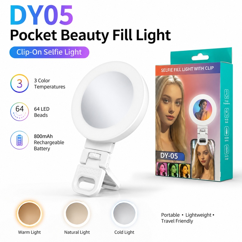 携帯電話用ビデオライト LEDポケットフィルライト セルフィ - Beauty Makeup Video のレビューと価格