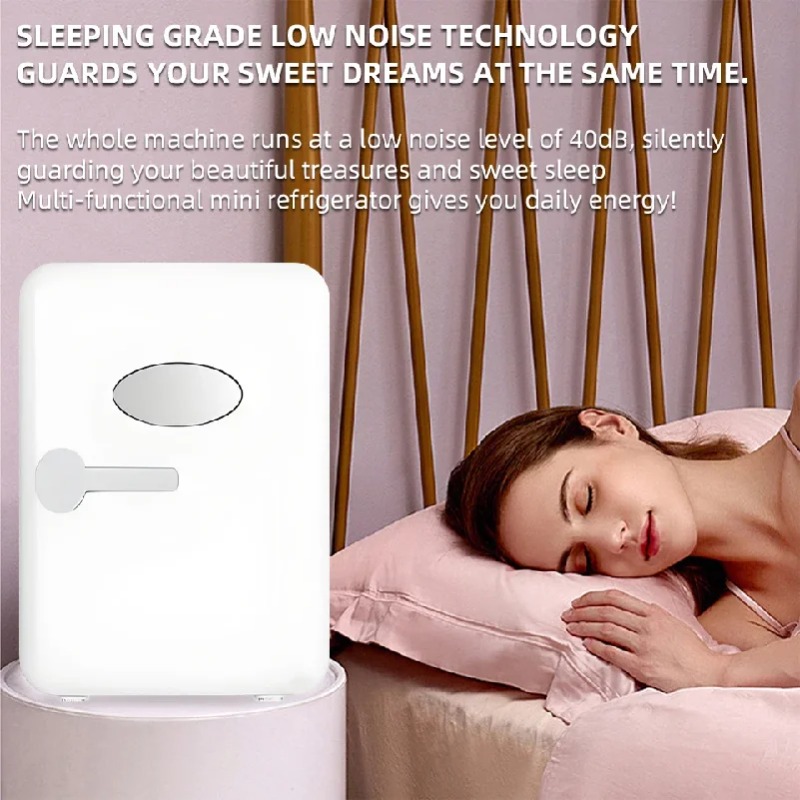 ポータブル4Lミニ美容冷蔵庫 車＆家庭両用 冷却・加熱機能付 - Beauty Makeup Fridge のレビューと価格