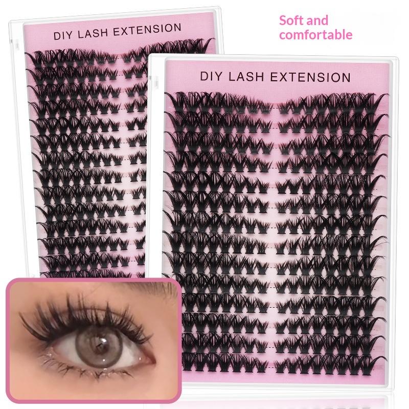 20個入り DIYつけまつげ セルフエクステ ソフトボリュー - False Eyelashes Natural のレビューと価格