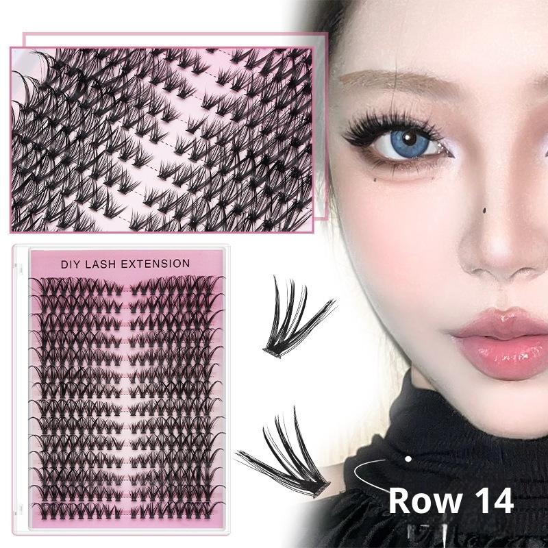 20個入り DIYつけまつげ セルフエクステ ソフトボリュー - False Eyelashes Natural のレビューと価格