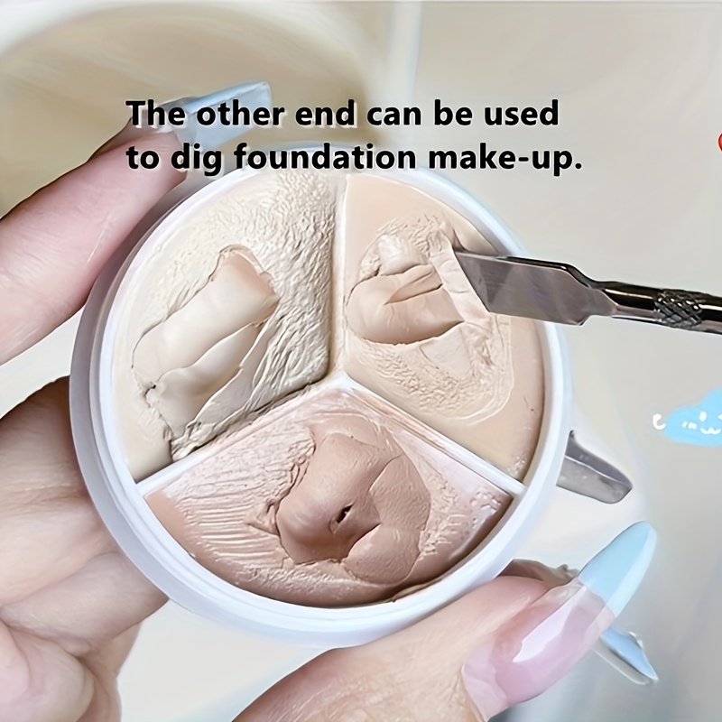 ステンレス鋼メイクアップミキサーネイルアートポリッシュミキシ - Beauty Makeup Palette のレビューと価格