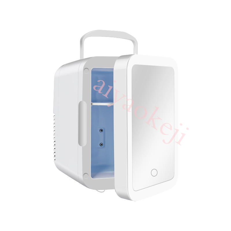 ポータブル冷蔵庫,ミニ化粧品,冷蔵庫,LEDミラー付き,冷蔵 - Beauty Makeup Fridge のレビューと価格
