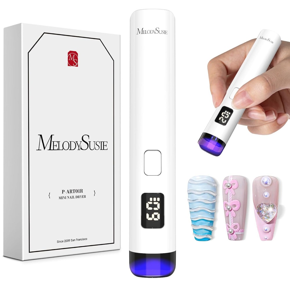 充電式ミニUV LEDネイルランプ、コードレスで持ち運び可能 - Uv Nail Lamp のレビューと価格