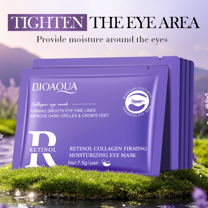 BIOAQUA レチノールクリスタルコラーゲンアイマスクアン - Collagen Eye Patch のレビューと価格