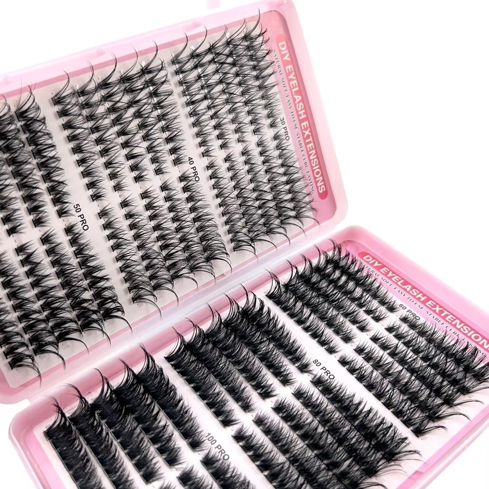 新しい8-16mmの長さのつけまつげ、ナチュラルルック、30 - False Eyelashes Natural のレビューと価格