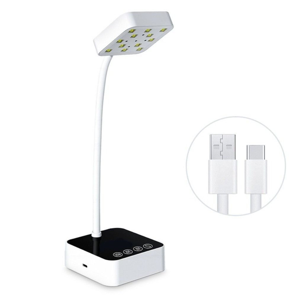 USB Type-C UV LEDネイルランプ 4段階タイマ - Uv Nail Lamp のレビューと価格
