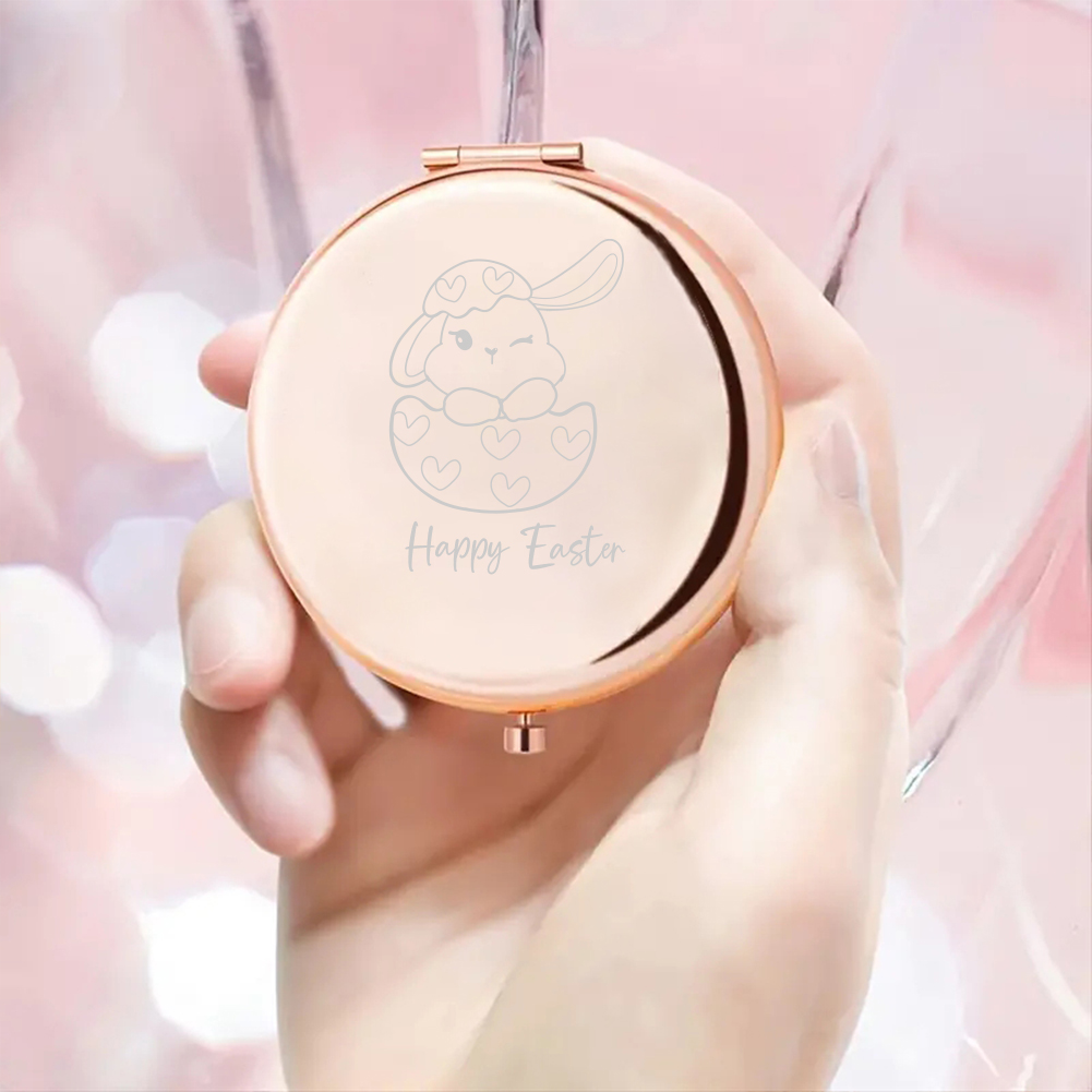 1pc 漫画美しいウサギカスタマイズされたテキストポケットミ - Makeup And Beauty のレビューと価格