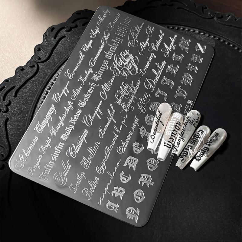 1 個ネイルアートスタンピングプレート手書きテンプレート D - Nail Art Stamping Kit のレビューと価格