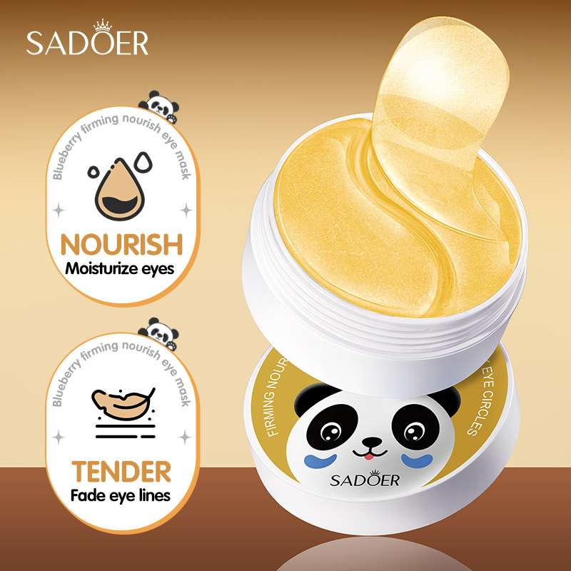 60 個 SADOER クリスタルコラーゲンアイマスク抗くま - Collagen Eye Patch のレビューと価格
