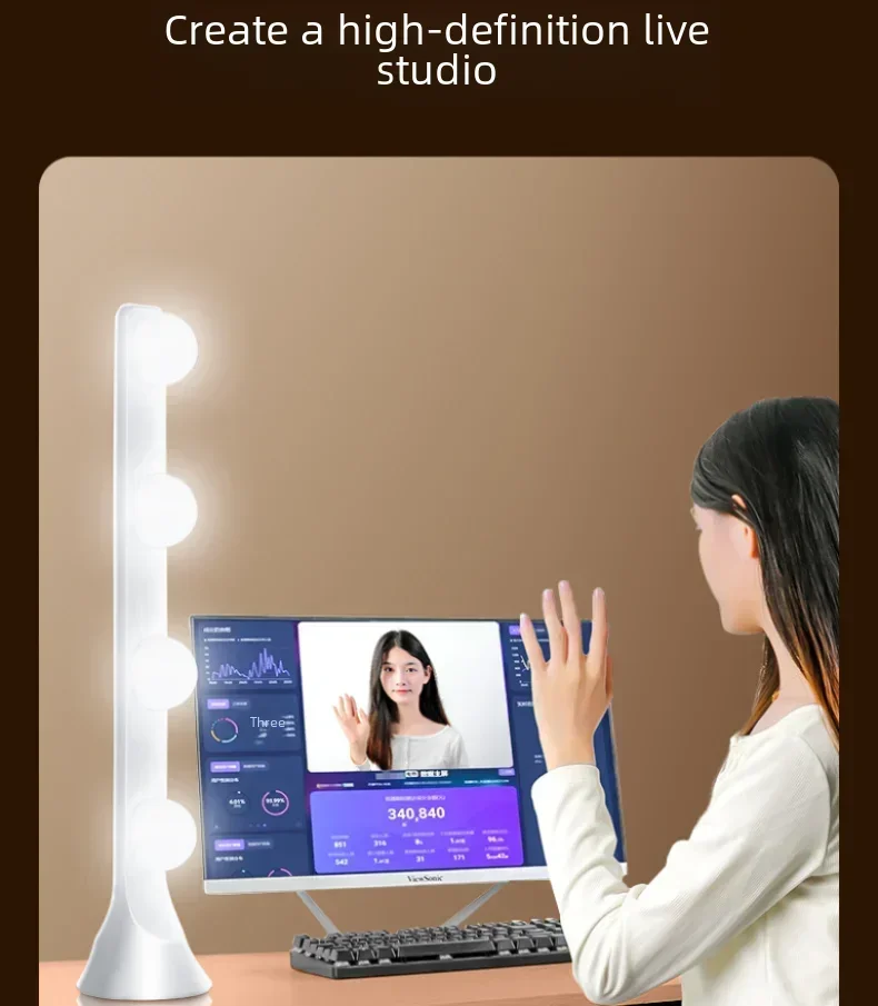 10Wプロフェッショナル ​ ​ LEDフィルライト デスク - Beauty Makeup Video のレビューと価格