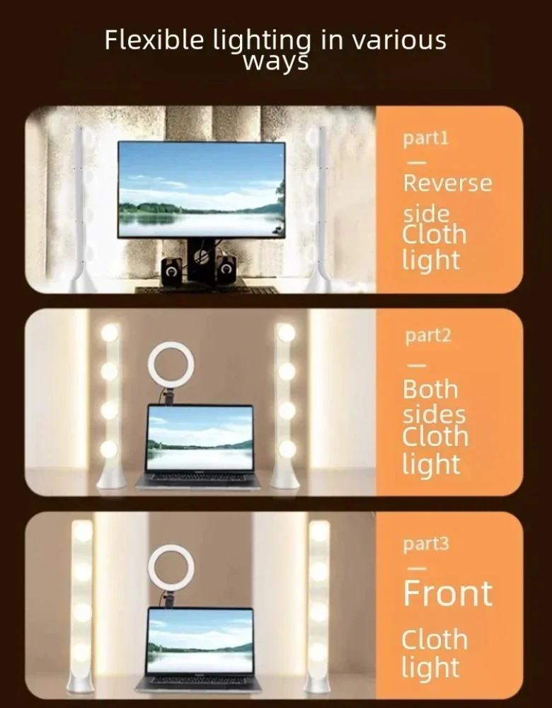10Wプロフェッショナル ​ ​ LEDフィルライト デスク - Beauty Makeup Video のレビューと価格