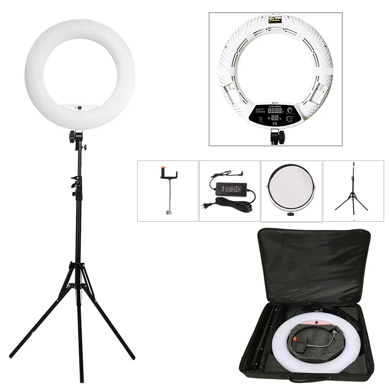 Yidoblo 96Wリングライト FD-480 Pro ビ - Beauty Makeup Video のレビューと価格