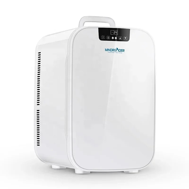 ガラス扉仕上げ冷蔵庫 家庭用冷蔵庫 25L ホワイト ビュー - Beauty Makeup Fridge のレビューと価格