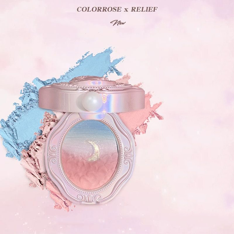 カラーローズ エンボスブラッシュ 長持ちグラデーションカラー - Beauty Makeup Palette のレビューと価格
