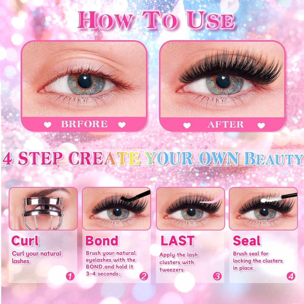 ナチュラルルックつけまつげ ウィスピー風 ボンド＆シール D - False Eyelashes Natural のレビューと価格