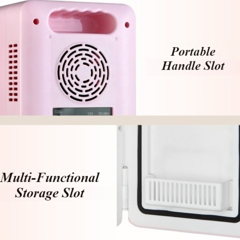 ポータブルミニメイクアップクーラー冷蔵庫、高級化粧品冷蔵庫（ - Beauty Makeup Fridge のレビューと価格