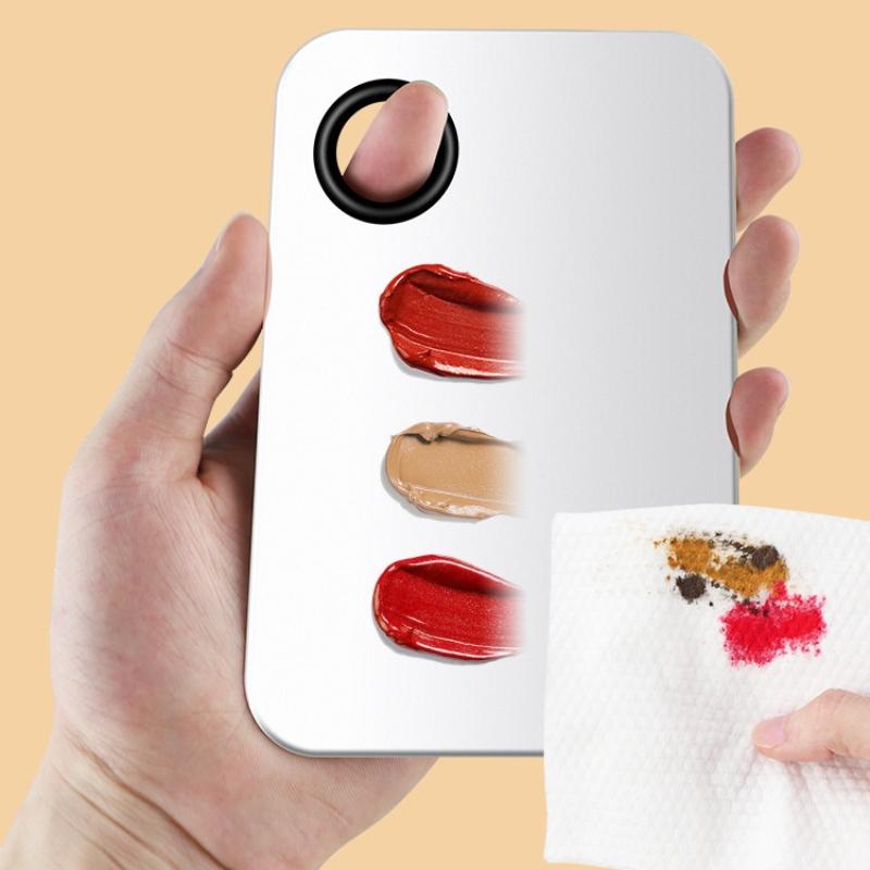 ステンレス製メイクアップミキシングパレット、ファンデーション - Beauty Makeup Palette のレビューと価格