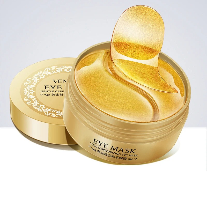 60枚入り/箱 海藻ゴールドコラーゲンアイマスク くま解消  - Collagen Eye Patch のレビューと価格