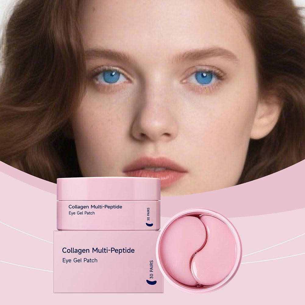 コラーゲンマルチペプチドアイパッチ、むくみ、くま、しわ対策、 - Collagen Eye Patch のレビューと価格