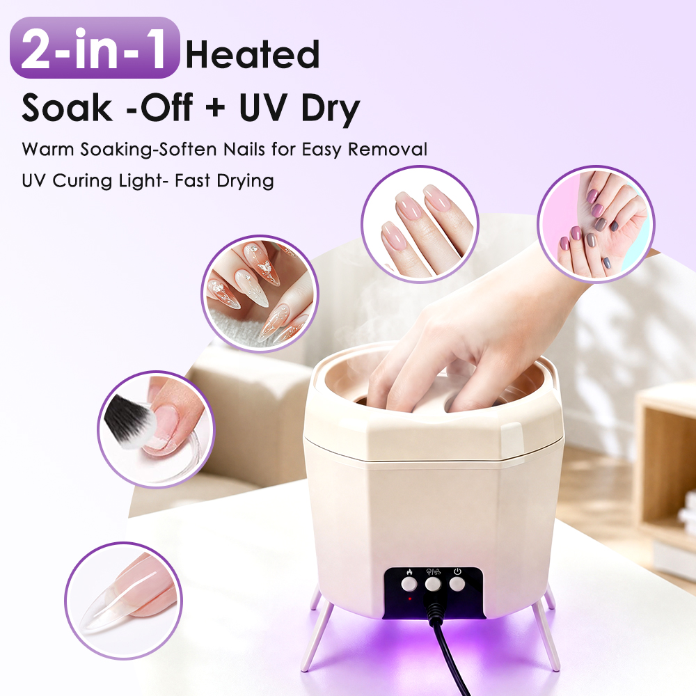 電動ジェルネイルリムーバーマシン 2-in-1 UVランプネ - Uv Nail Lamp のレビューと価格