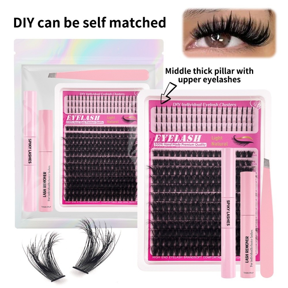 8-18mmの長さのつけまつげ、ナチュラルな見た目、ウィスピ - False Eyelashes Natural のレビューと価格