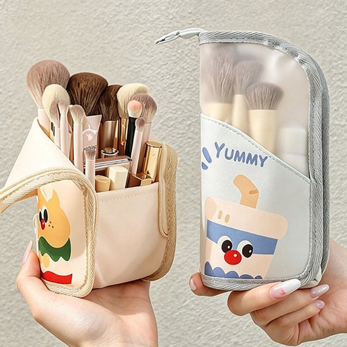 1 個化粧品バッグトラベルスタンド収納メイクアップ下着オーガ - Makeup And Beauty のレビューと価格