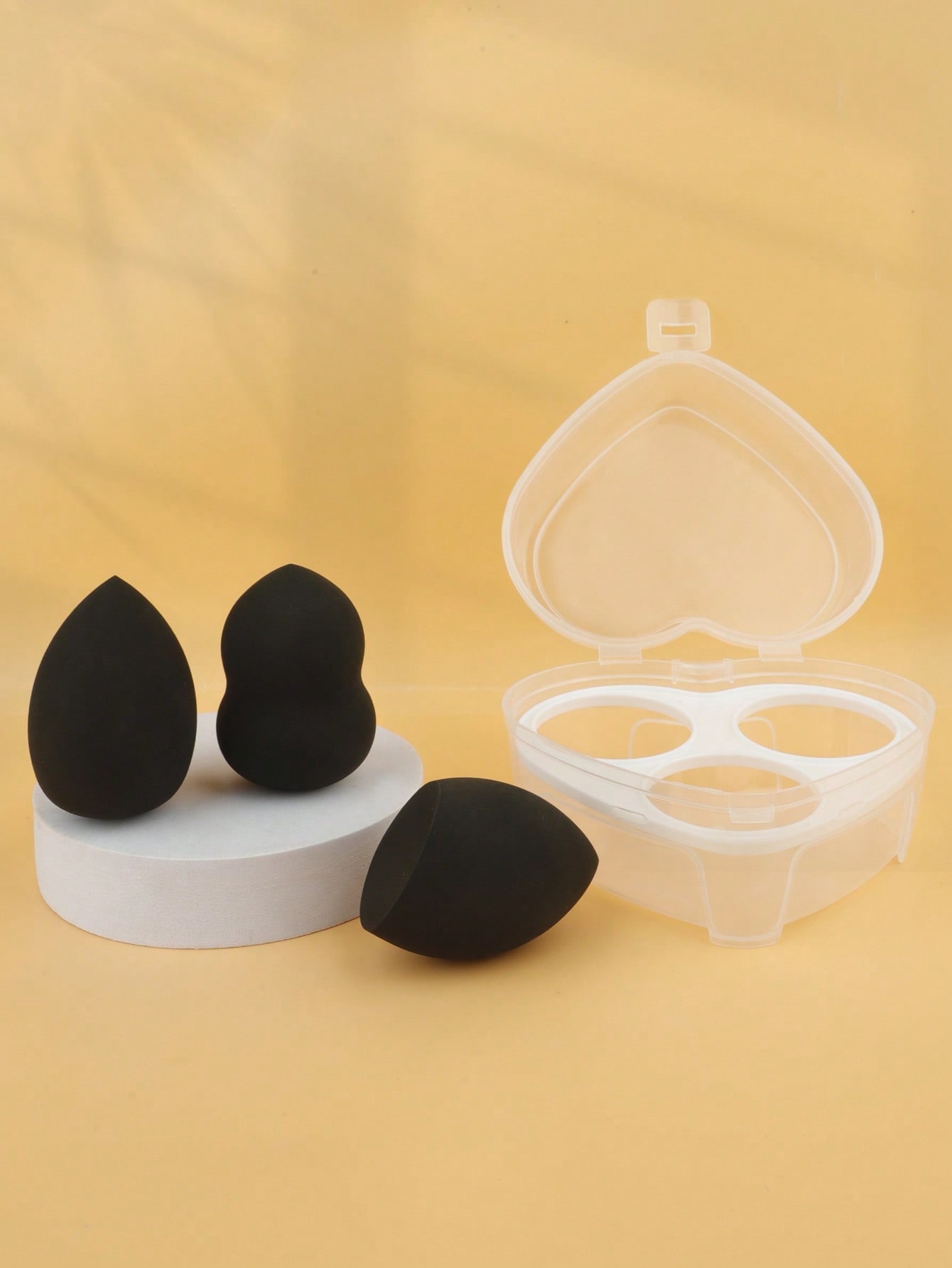 3個入りミニビューティーブレンダースポンジセット ハート型収 - Beauty Blender In Makeup のレビューと価格