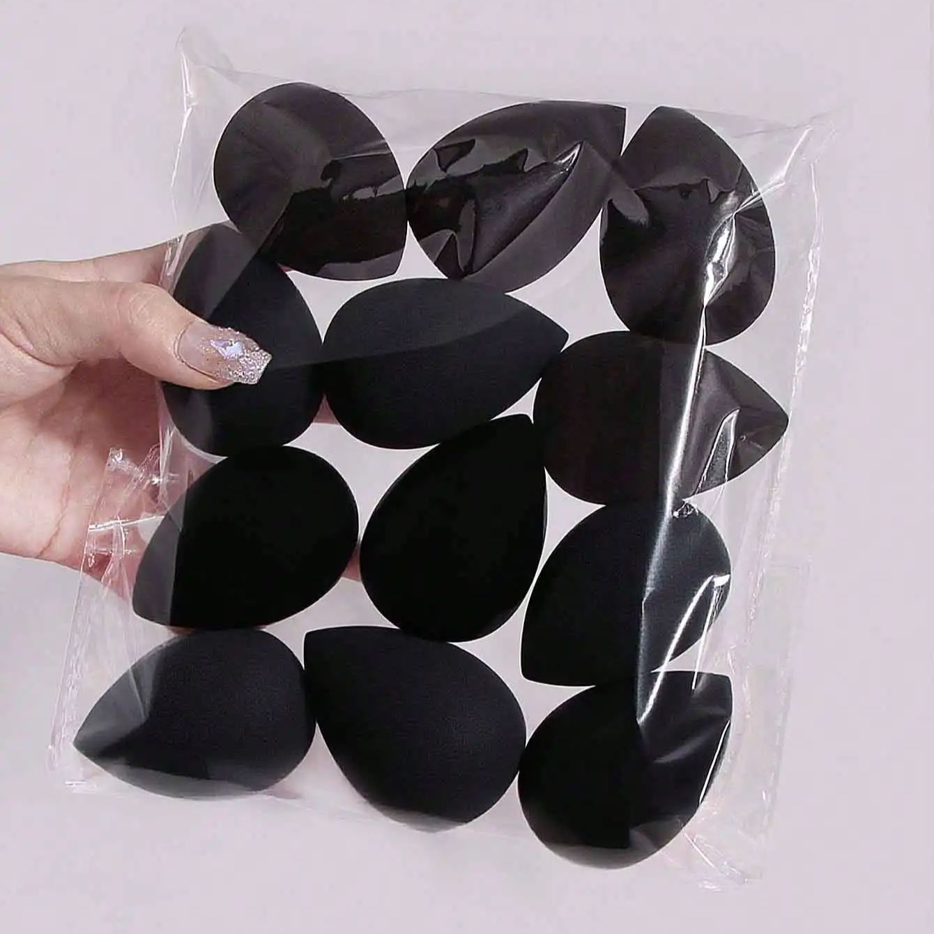12点入りメイクアップツールセット、超ソフトパフ、ビューティ - Beauty Makeup Blender のレビューと価格