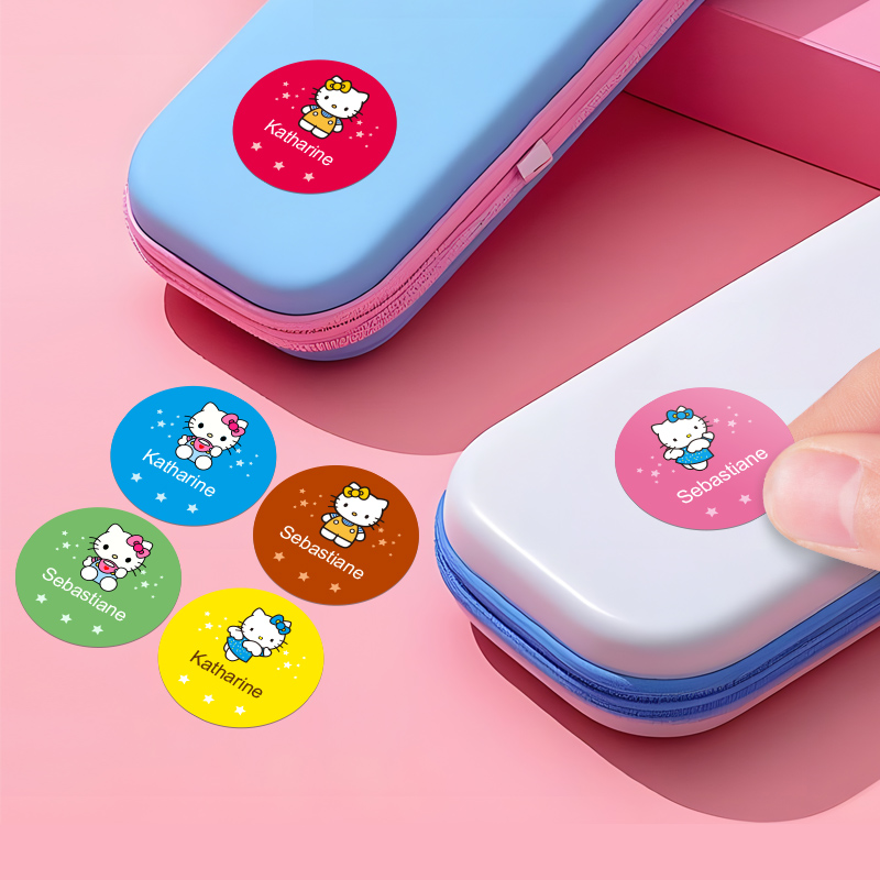 カスタムハローキティネームステッカー - メイクアップパレッ - Beauty Makeup Palette のレビューと価格