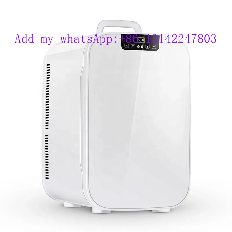ガラス扉仕上げの完璧なミニ冷蔵庫、25L、ホワイト、美容メイ - Beauty Makeup Fridge のレビューと価格