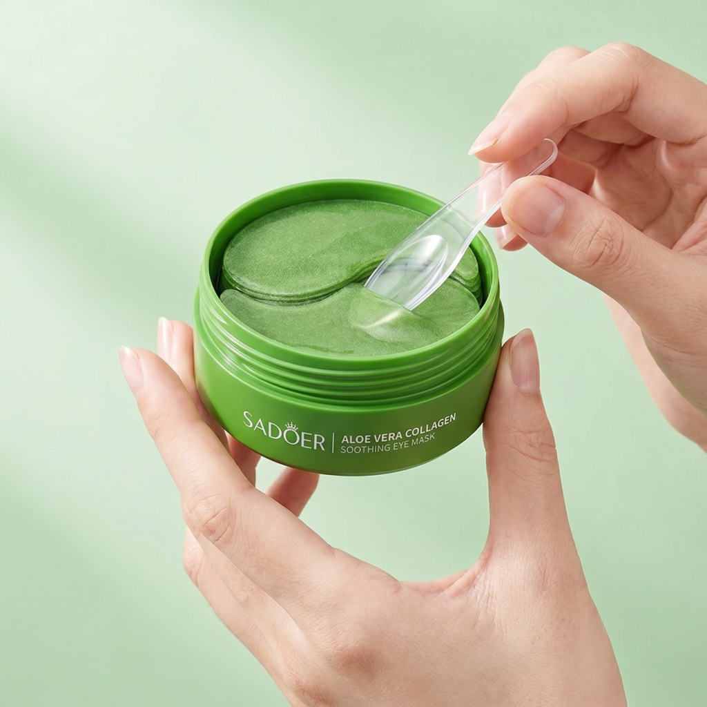 60 個アロエベラコラーゲンアイマスク抗くま目袋保湿抗しわア - Collagen Eye Patch のレビューと価格