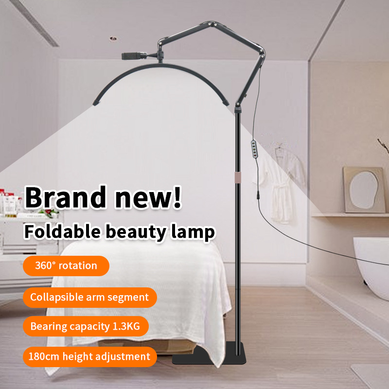 リングライト ハーフムーン LED ランプ ストリームデッキ - Beauty Makeup Video のレビューと価格