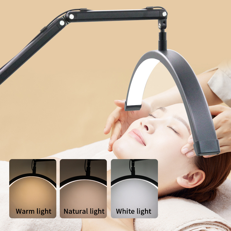 リングライト ハーフムーン LED ランプ ストリームデッキ - Beauty Makeup Video のレビューと価格