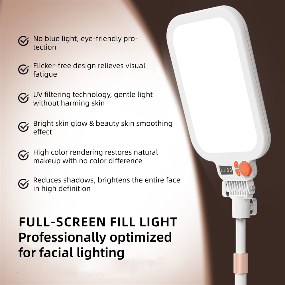 フルスクリーンLEDビデオライトRa95+写真撮影用フィルラ - Beauty Makeup Video のレビューと価格