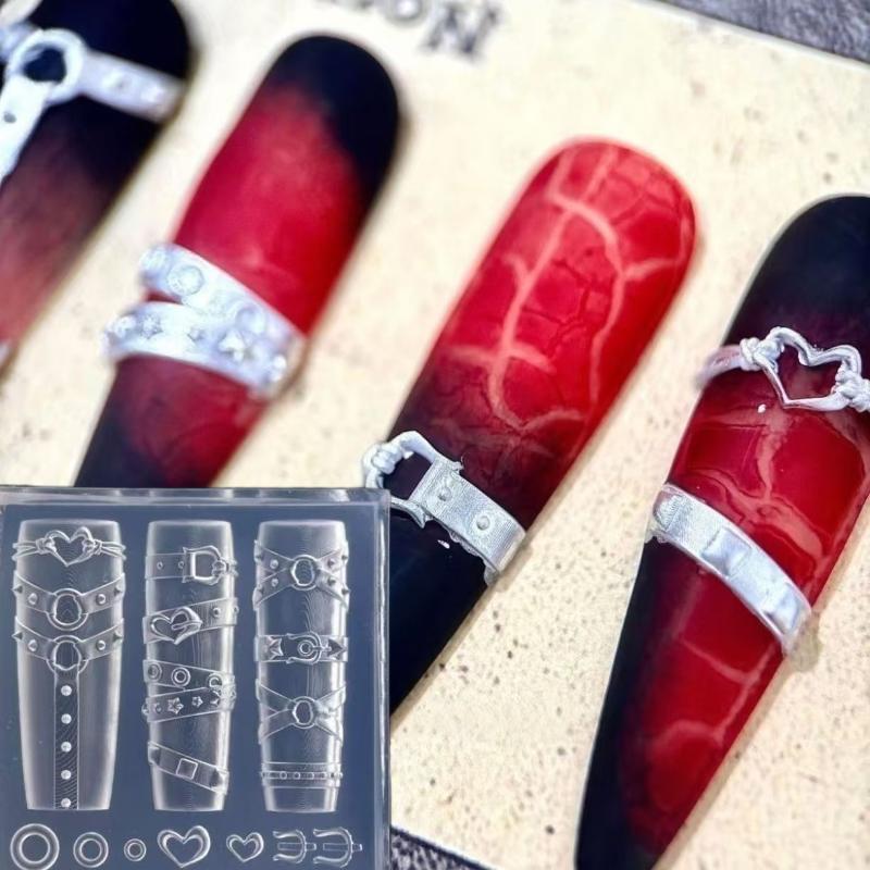 ホットセール夏のフルーツキャンディネイルアートシリコンモール - Nail Art Stamping Kit のレビューと価格