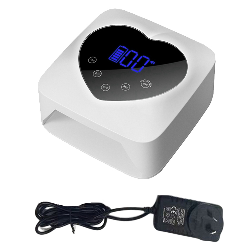 ネイルアートランプ自動センサーLCDディスプレイUV LED - Uv Nail Lamp のレビューと価格