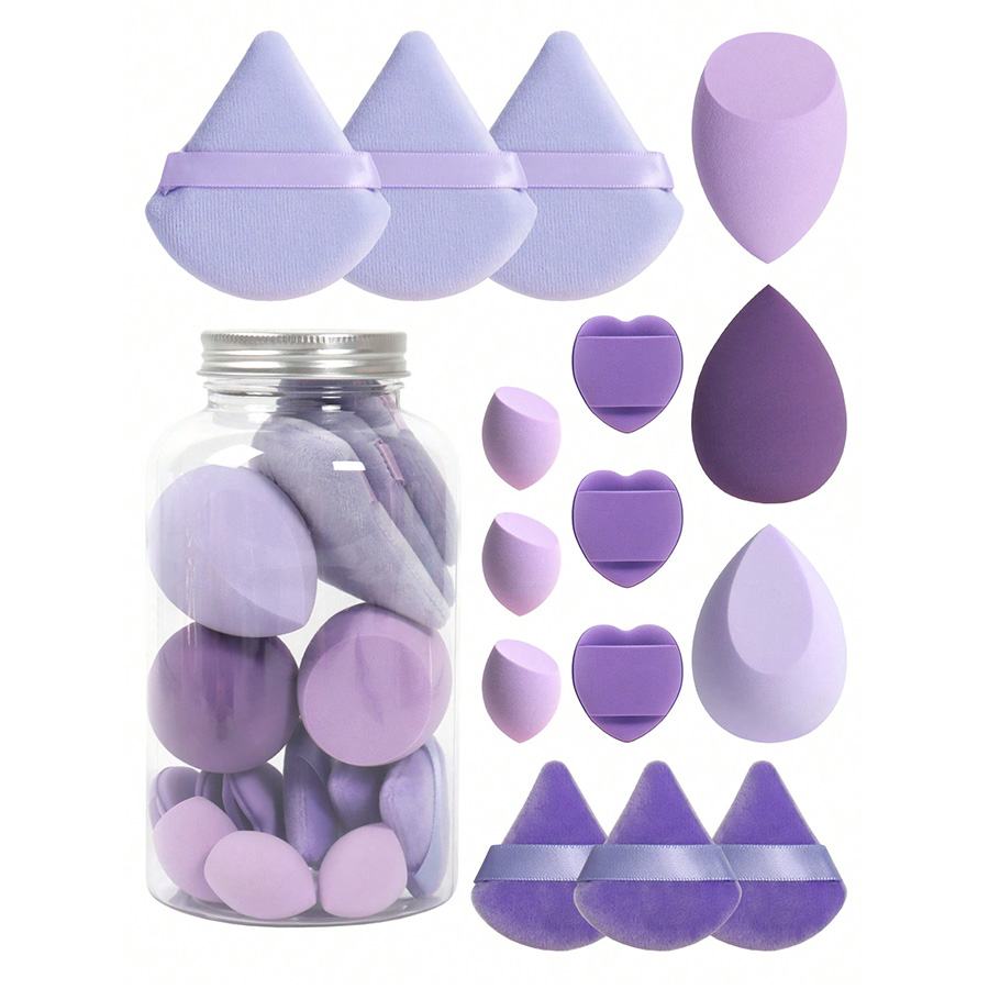 収納容器付きメイクアップスポンジ15個セット：ビューティーブ - Beauty Blender In Makeup のレビューと価格