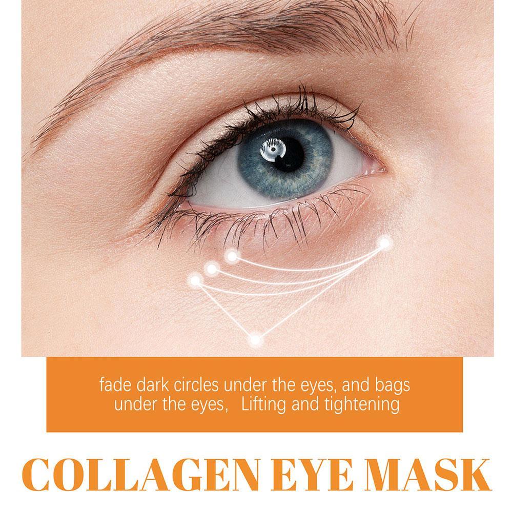 5 ボックスコラーゲン可溶性パッチフィルム抗しわ除去くまフェ - Collagen Eye Patch のレビューと価格